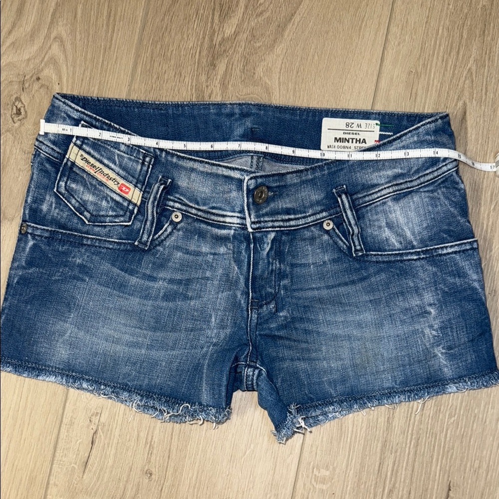 Mintha Diesel Women's Blue Denim Shorts